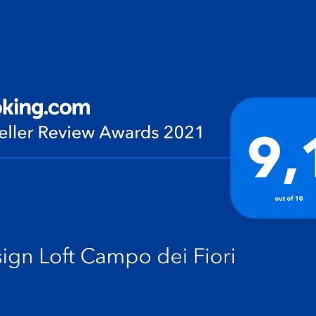 Design Loft Campo Dei Fiori Apartment Рим Екстериор снимка